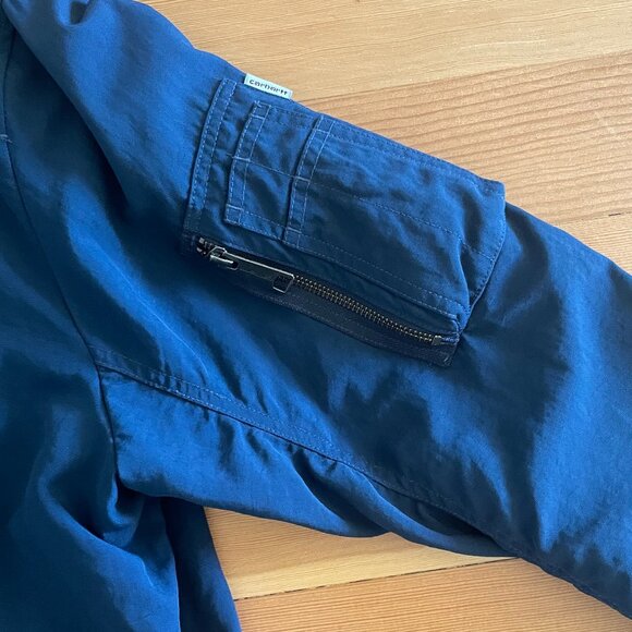Mens Carhartt WIP Work In Progress Navy Adams Jacket  XL - Picture 3 of 4